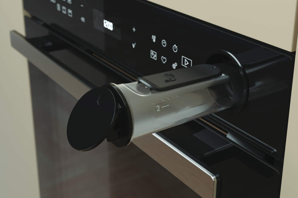 Whirlpool  Horno Absolute Lifestyle detail steam pipe