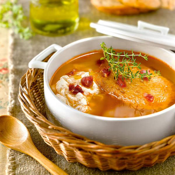 receta de sopa castellana
