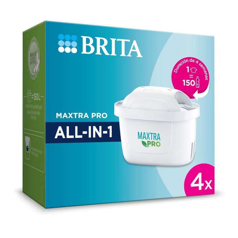 Pack 4 filtros de agua Brita