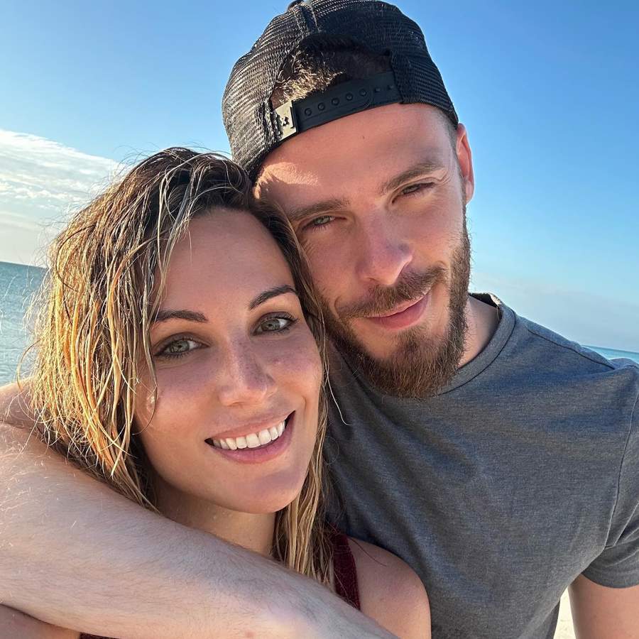 Edurne y De Gea