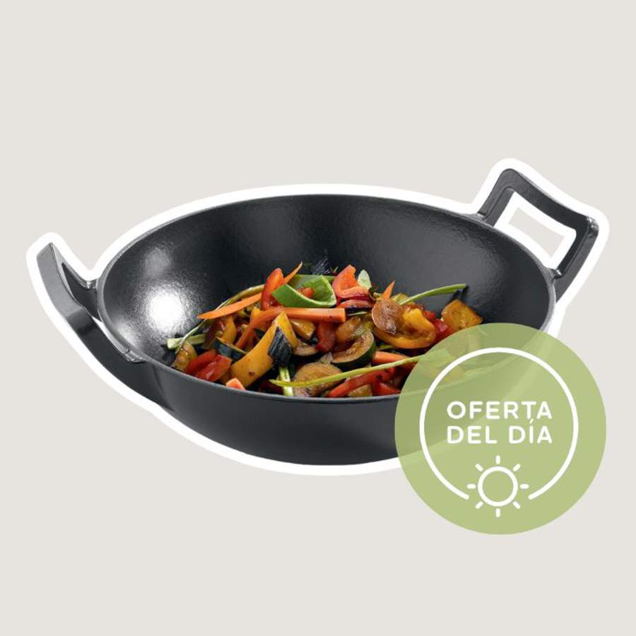 Este es el wok que necesitas para tus recetas exóticas