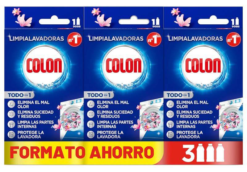 Colon Limpialavadoras (3 uds)