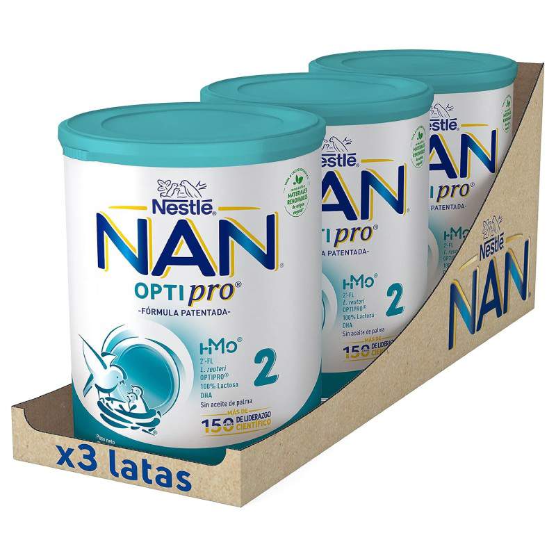 Nan Nestlé Optipro 2 (3 uds)