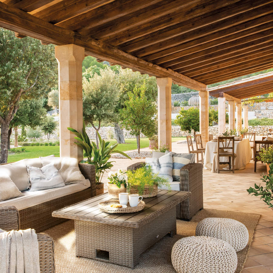 Una casa rodeada de naturaleza en Mallorca.