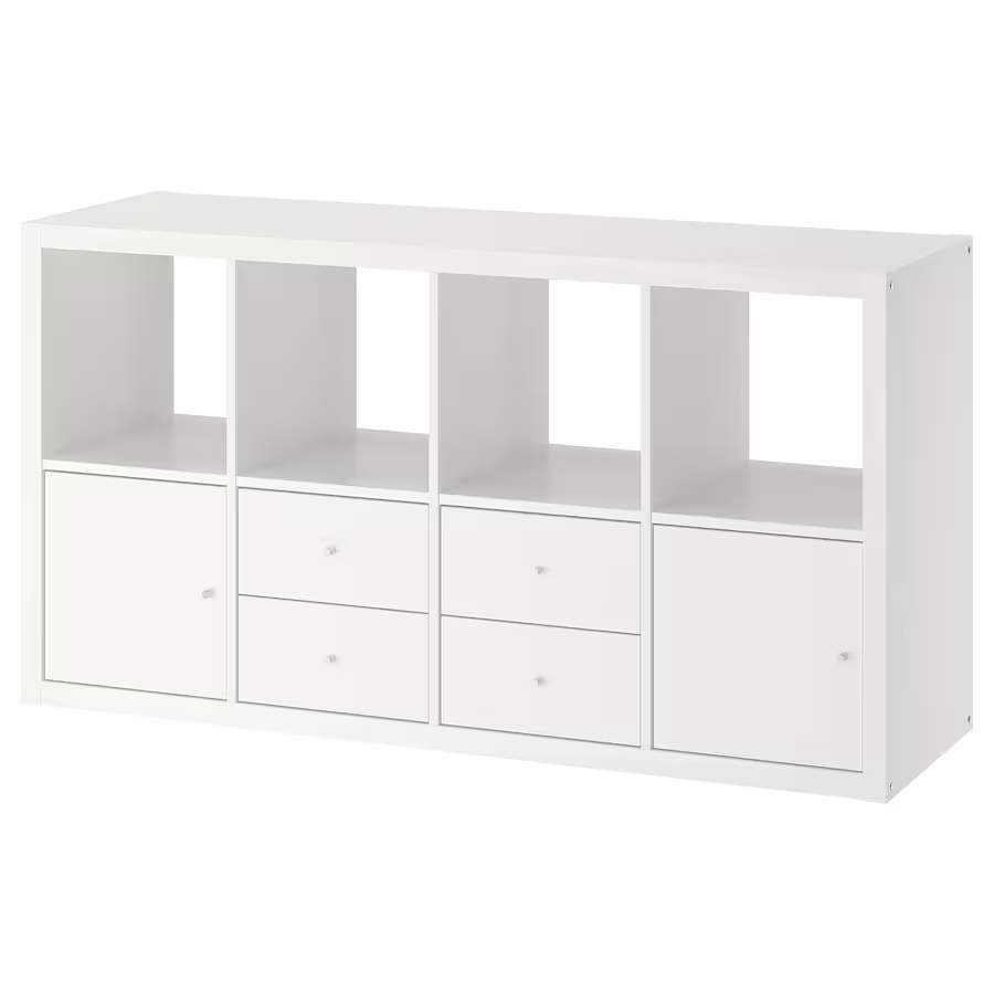 NO: Mueble blanco KALLAX