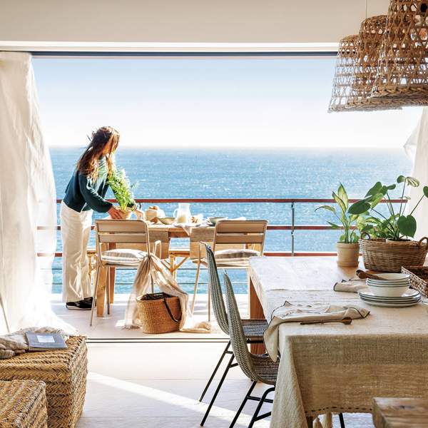 7 ideas para decorar terrazas en pisos de playa pequeños con un toque moderno