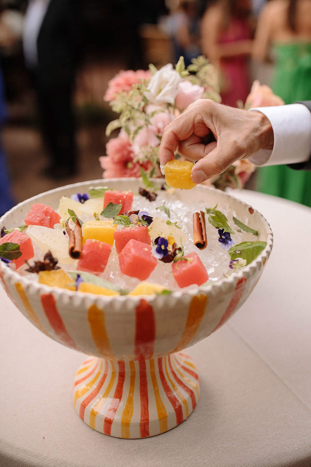 Detalles de la gastronomía del Espacio Catalina