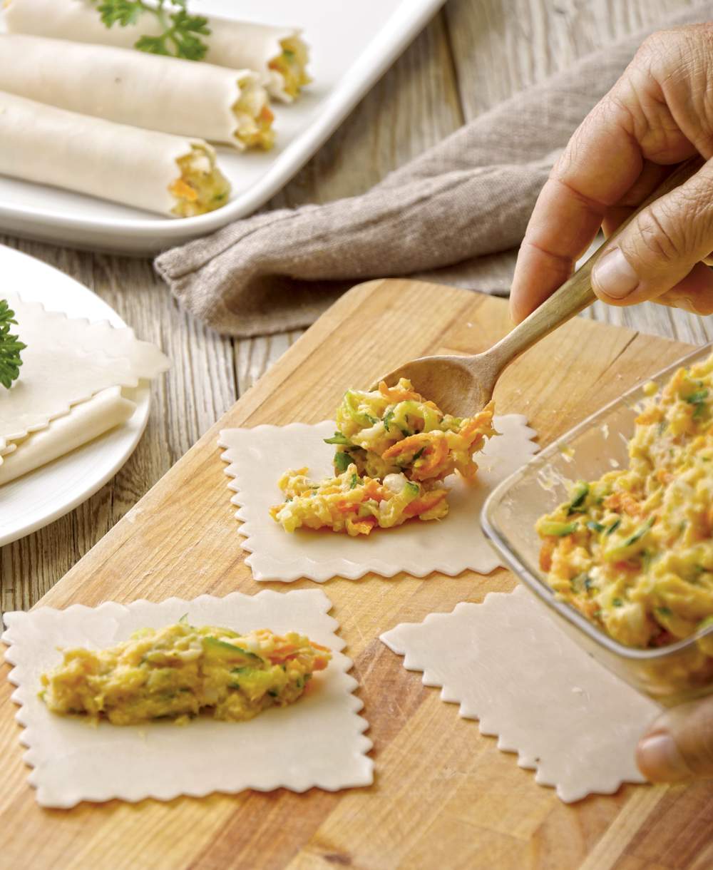 Paso a paso para hacer los canelones