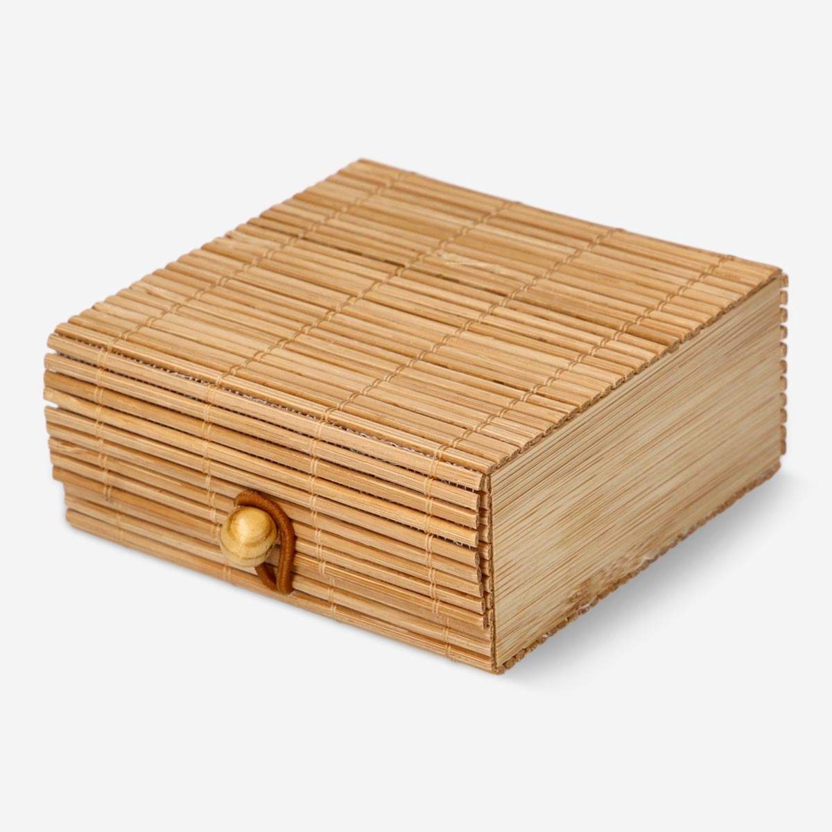 Caja de bambú