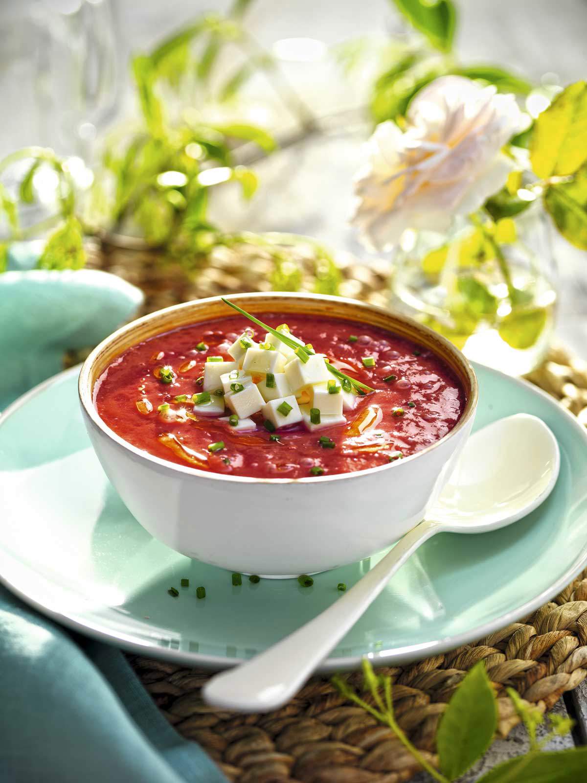 recetas con remolachas cocidas gazpacho