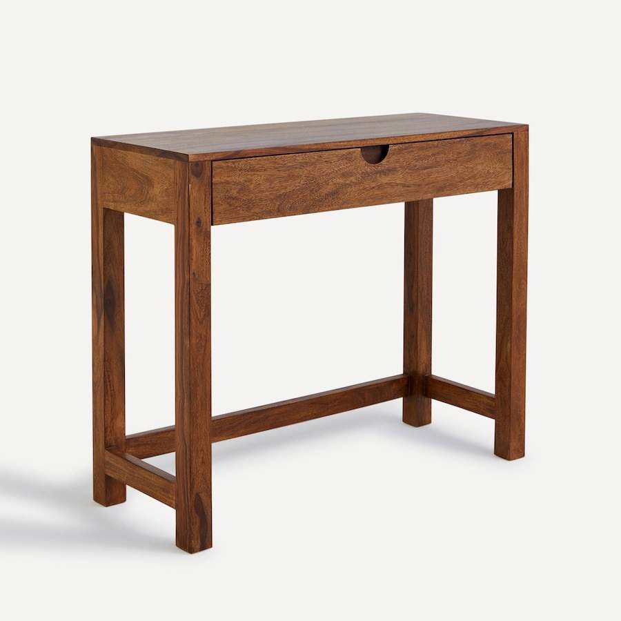 Consola de madera de palisandro