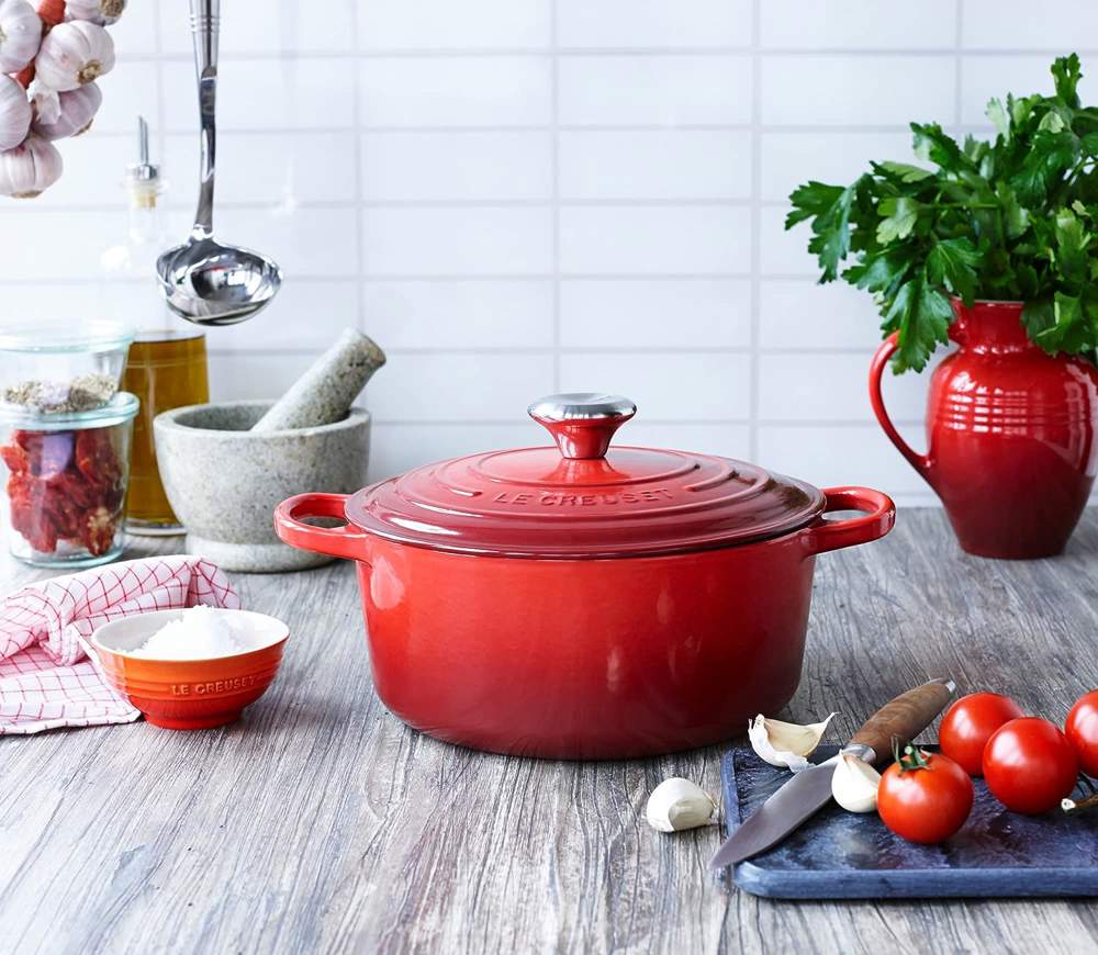 Le Creuset Cocotte redonda de hierro fundido, 28 cm