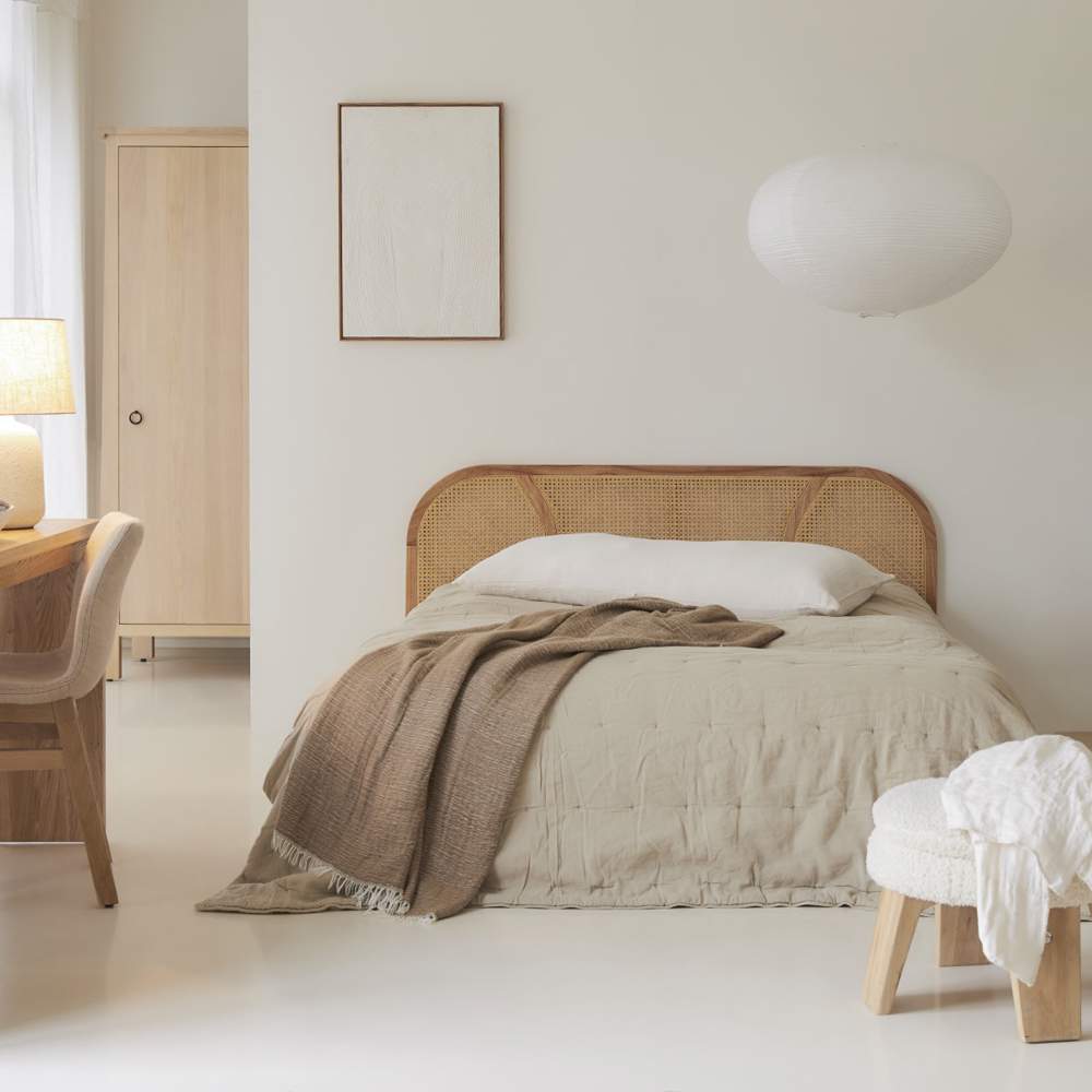 cabecero cama ratan maisons du monde 01