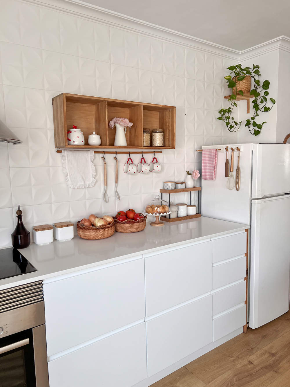 @deco_ideas_home cocina blanca madera