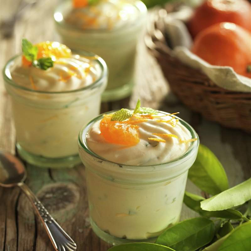 Mousse de mandarina 