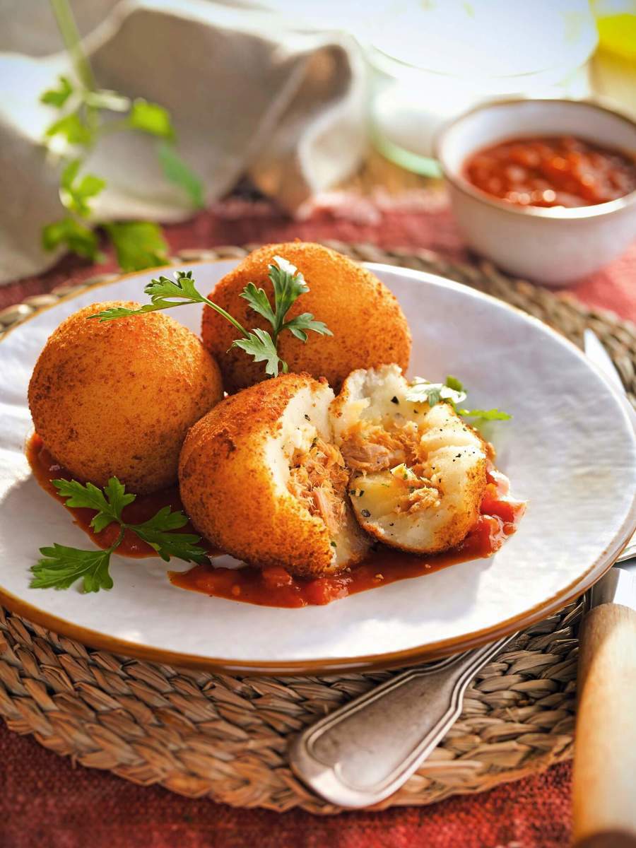 Croquetas de atun y patata 