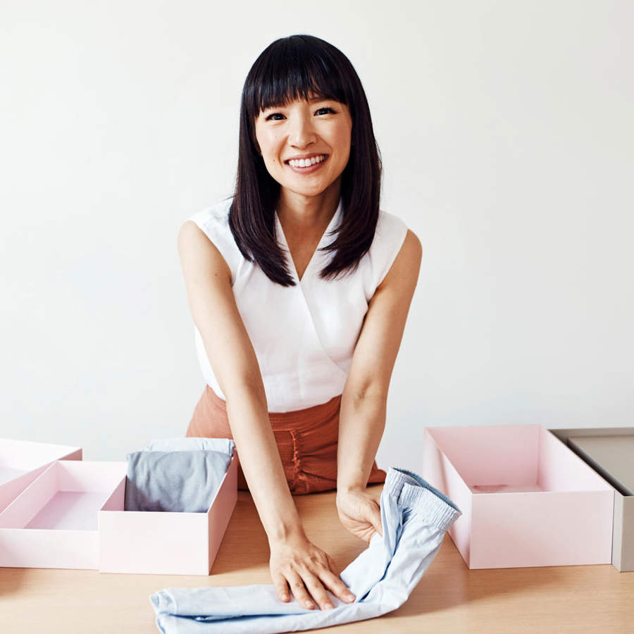 Marie Kondo cajas.