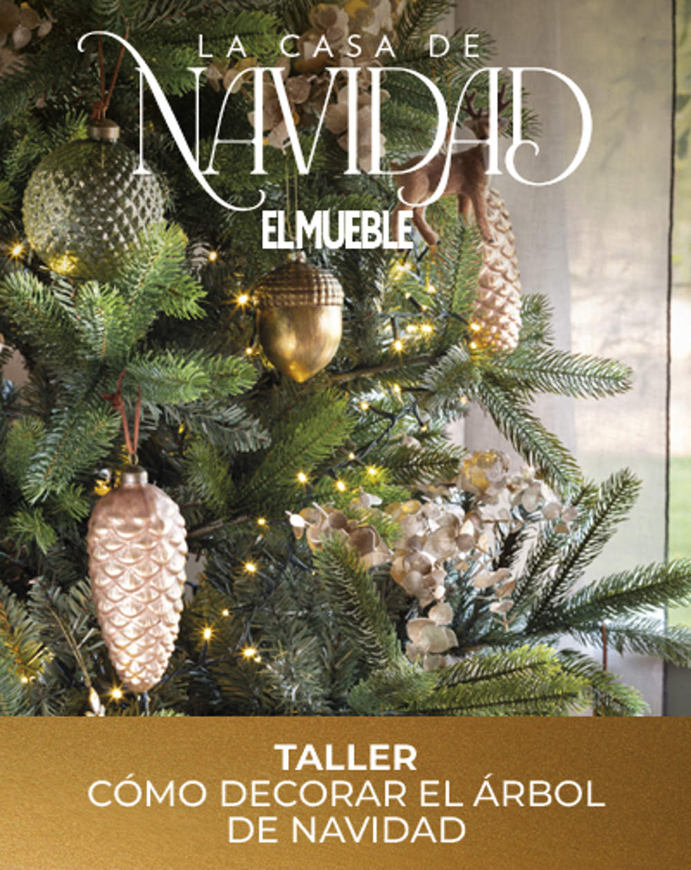 Taller para decorar el árbol de Navidad