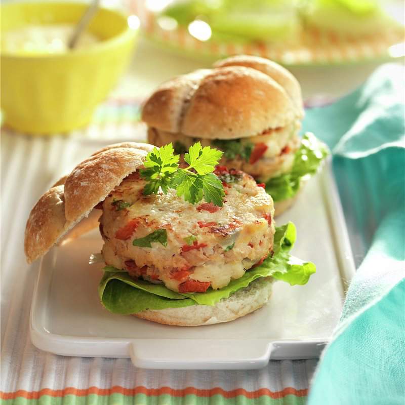 Hamburguesas de pescado 