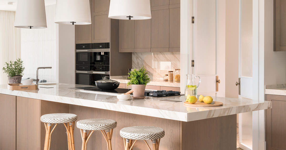 Cocina Familiar En La Cocina Una Cocina Pluscuamperfecta. Proyecto De