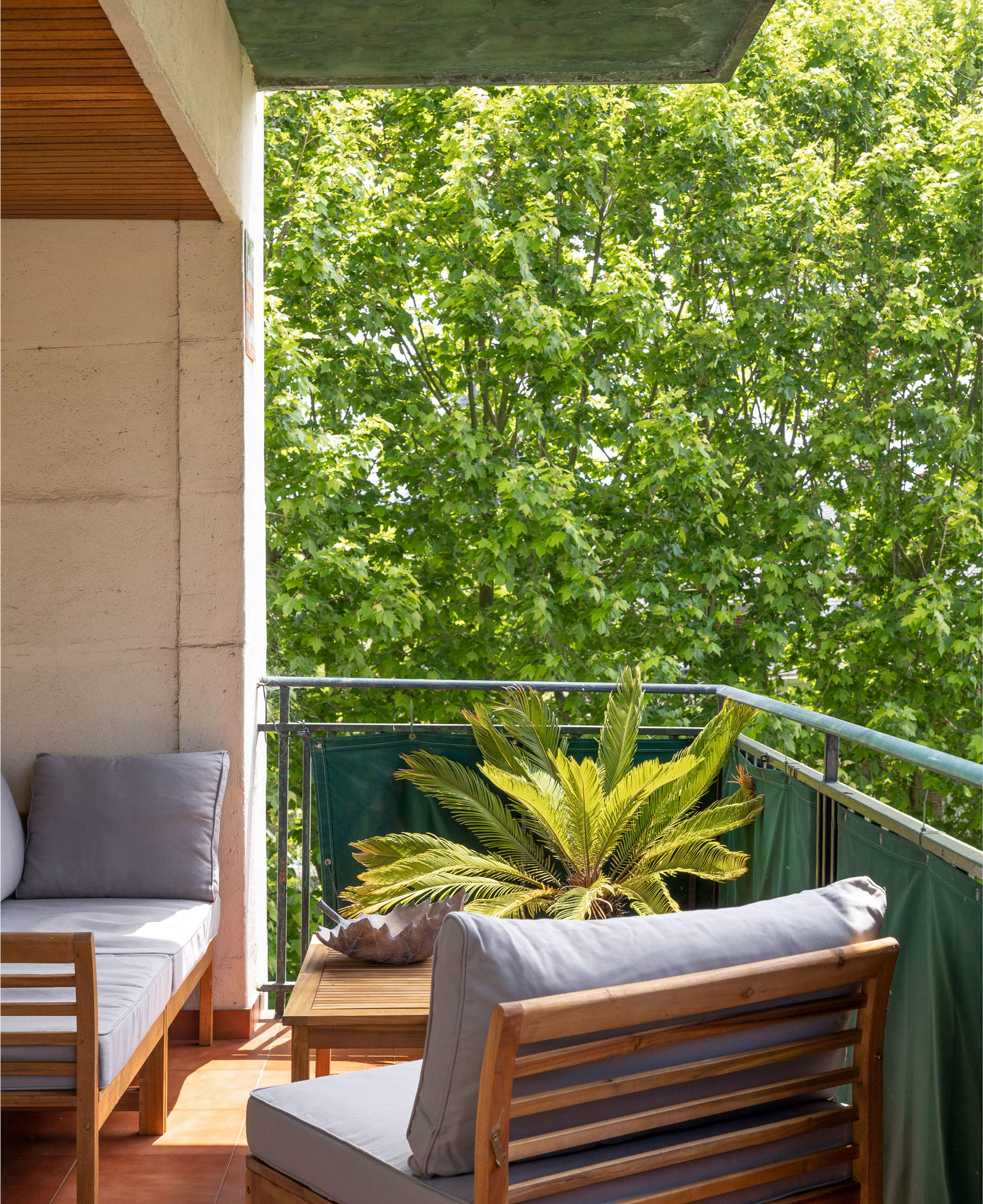 Después: una terraza sencilla con mucho confort