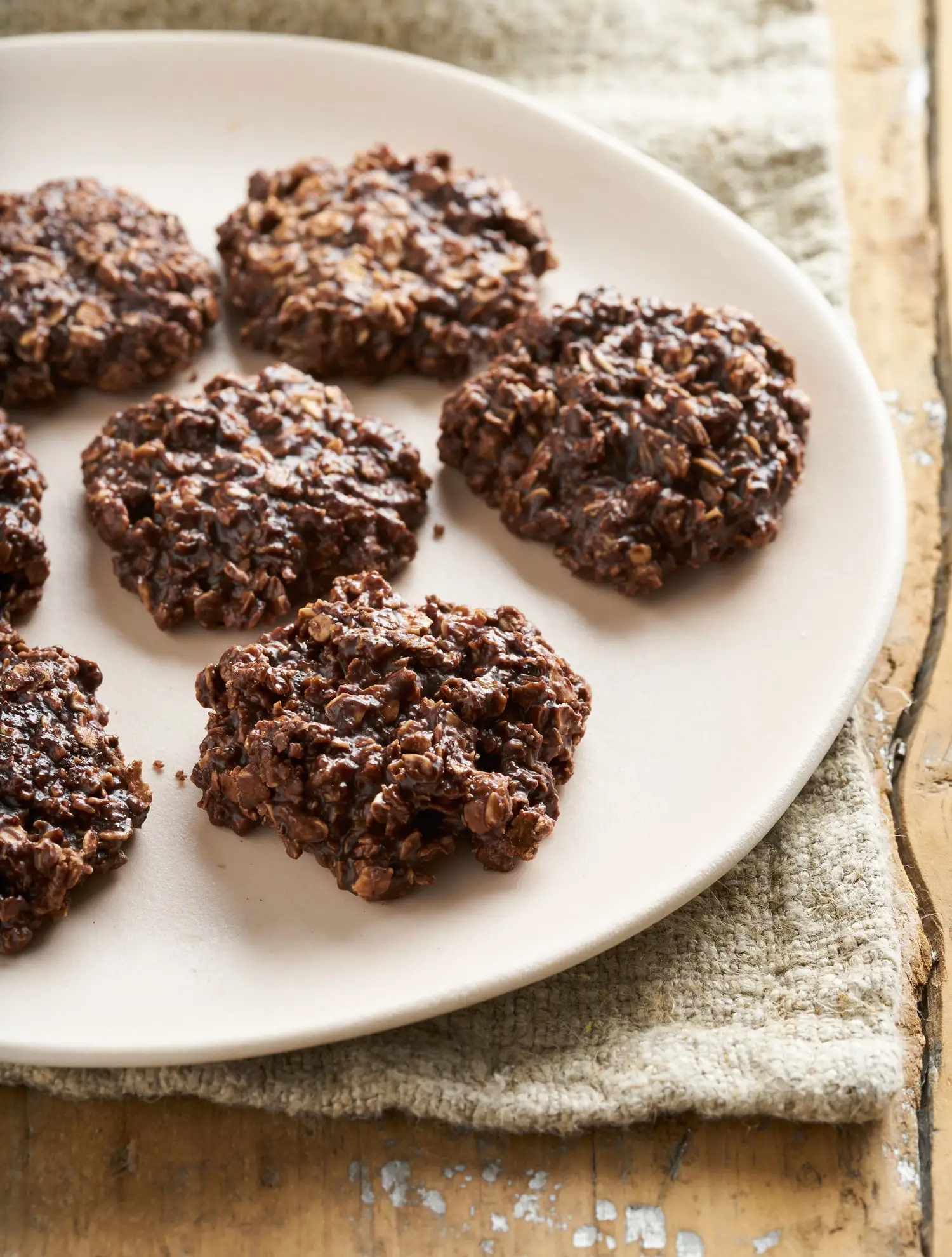 Galletas de chocolate y avena