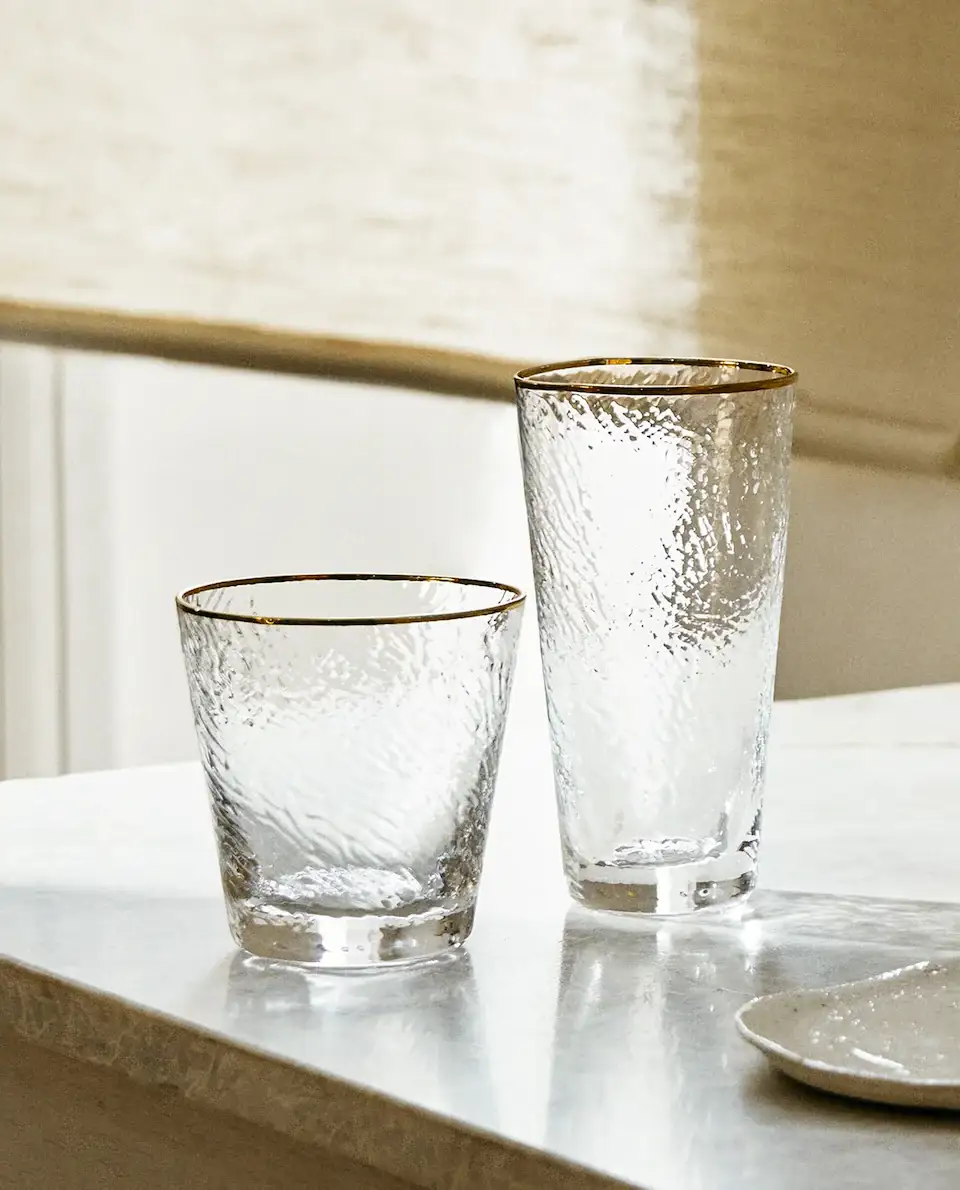 Set vasos de cristal