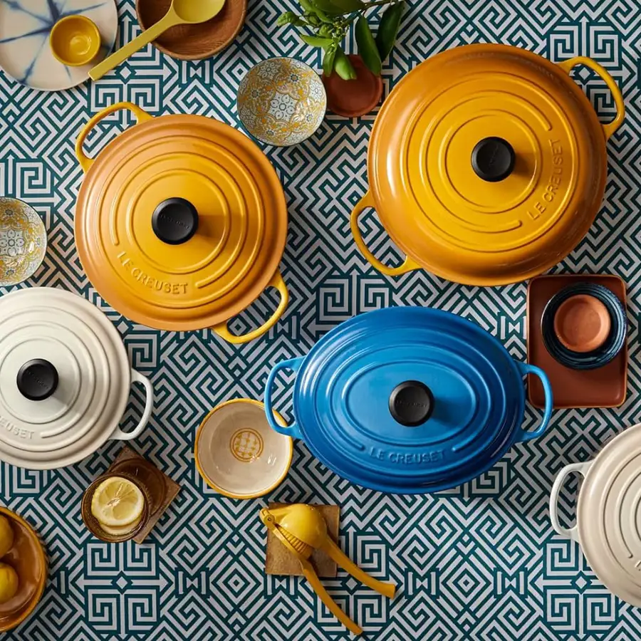 Ollas Le Creuset.