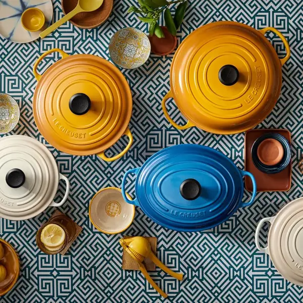 Ollas Le Creuset.