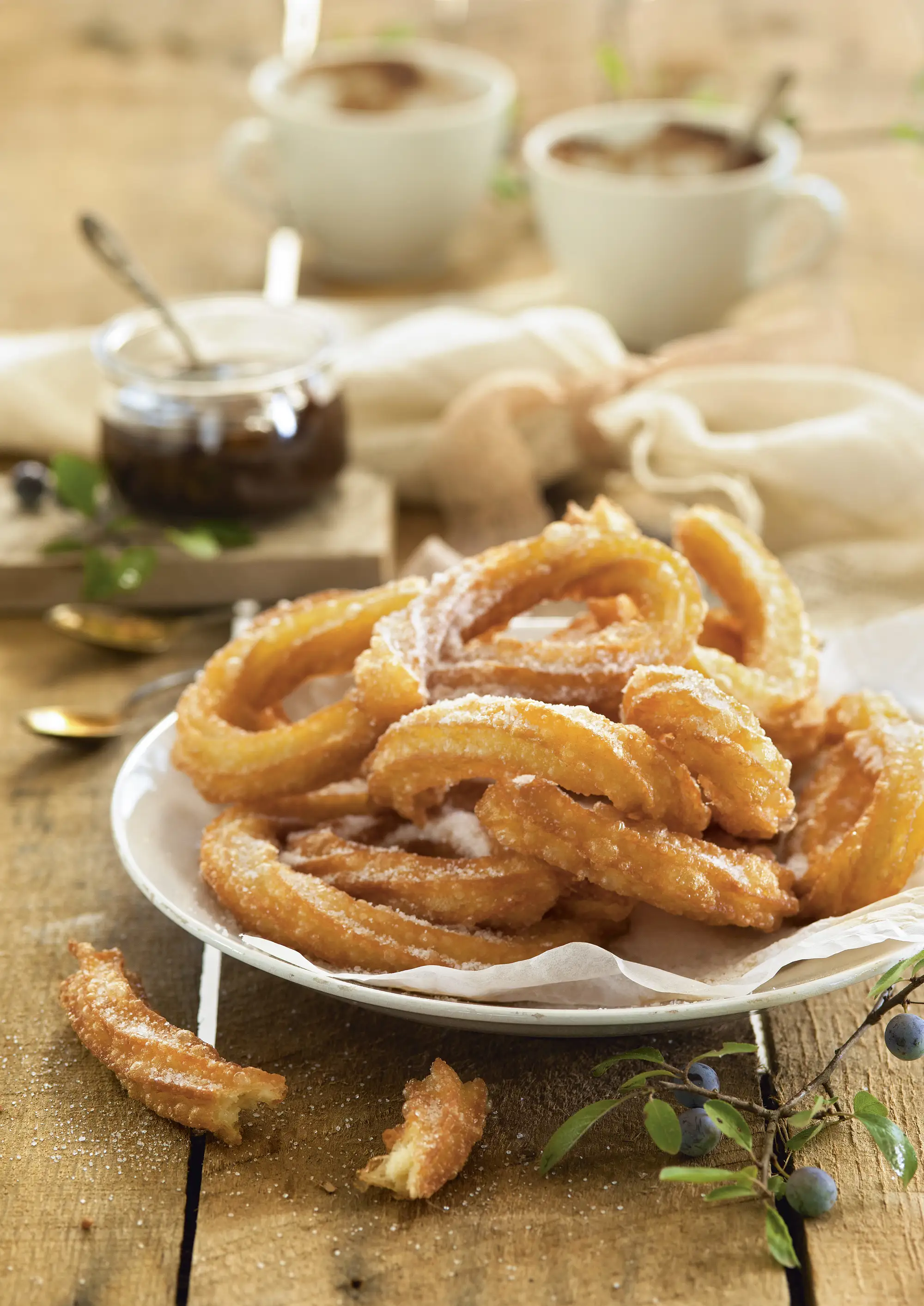 recetas madrileñas fáciles Chocolate con churros.
