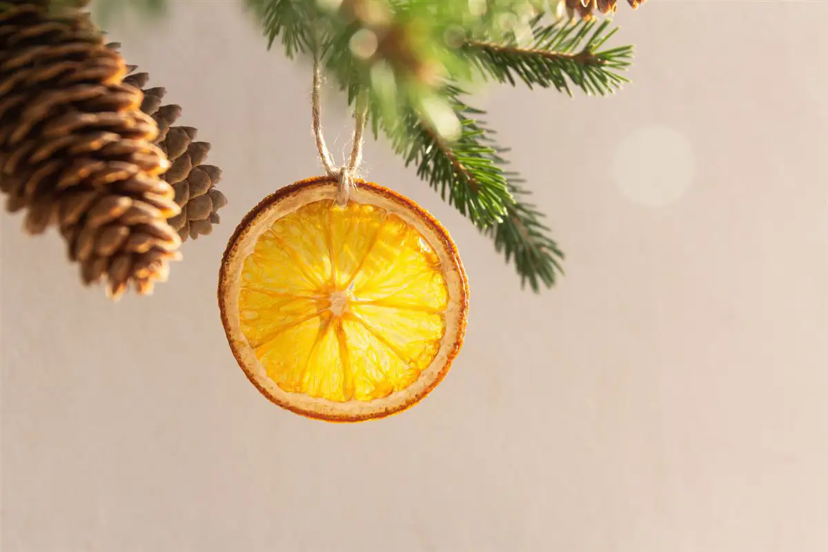 Cómo usar rodajas de naranja para decorar el árbol de Navidad