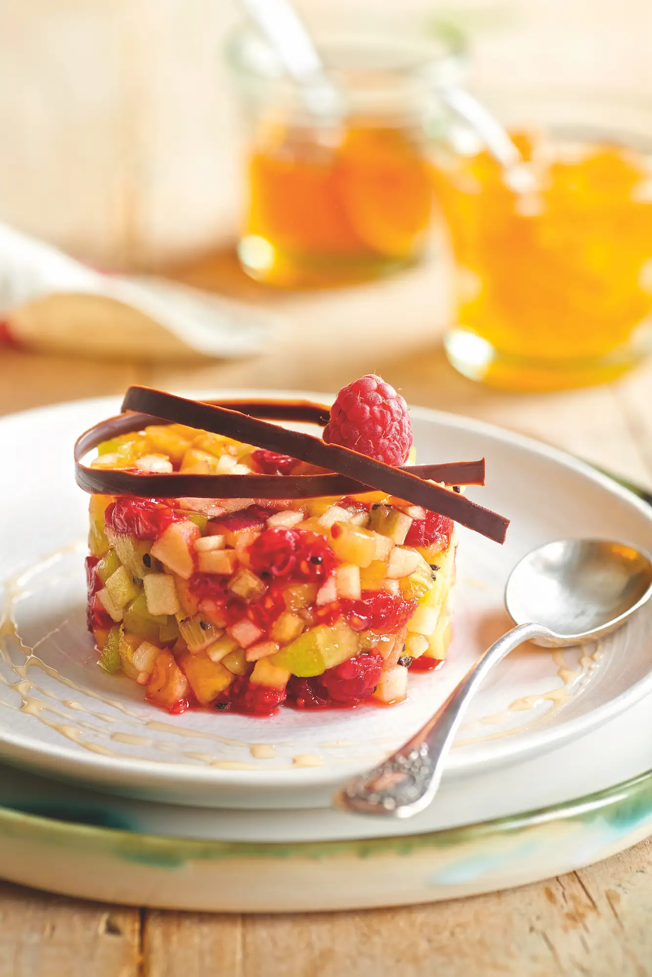 Tartar de frutas al jengibre 00436638