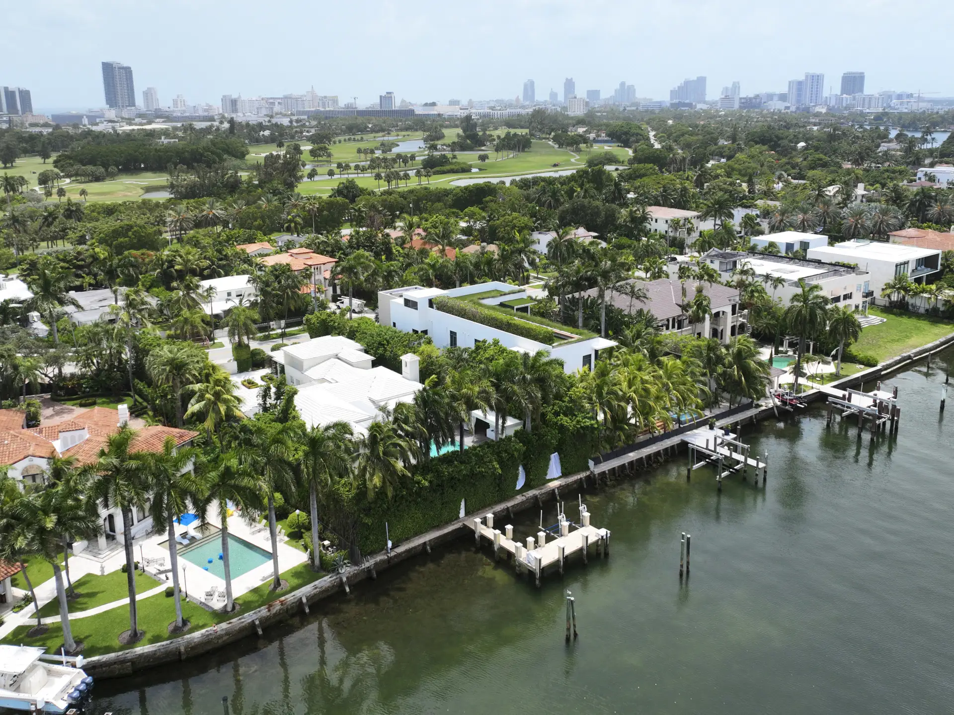 Las vistas de la casa de Shakira en Miami