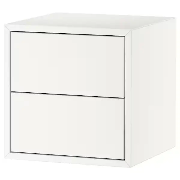 Eket mueble almacenaje con 2 cajones blanco de IKEA