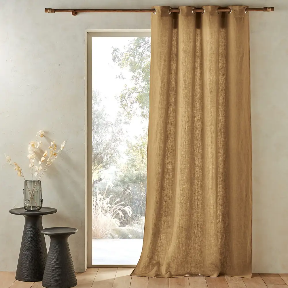 Cortinas bronce