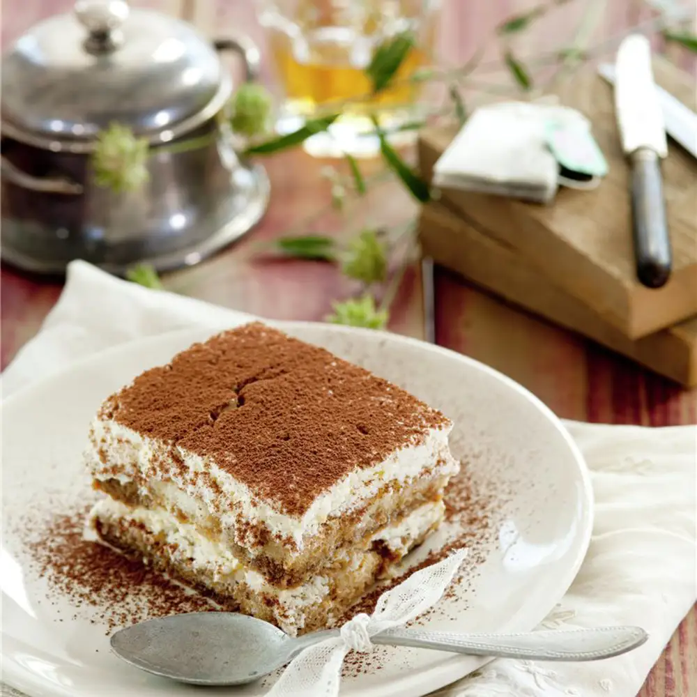 Tiramisú de requesón