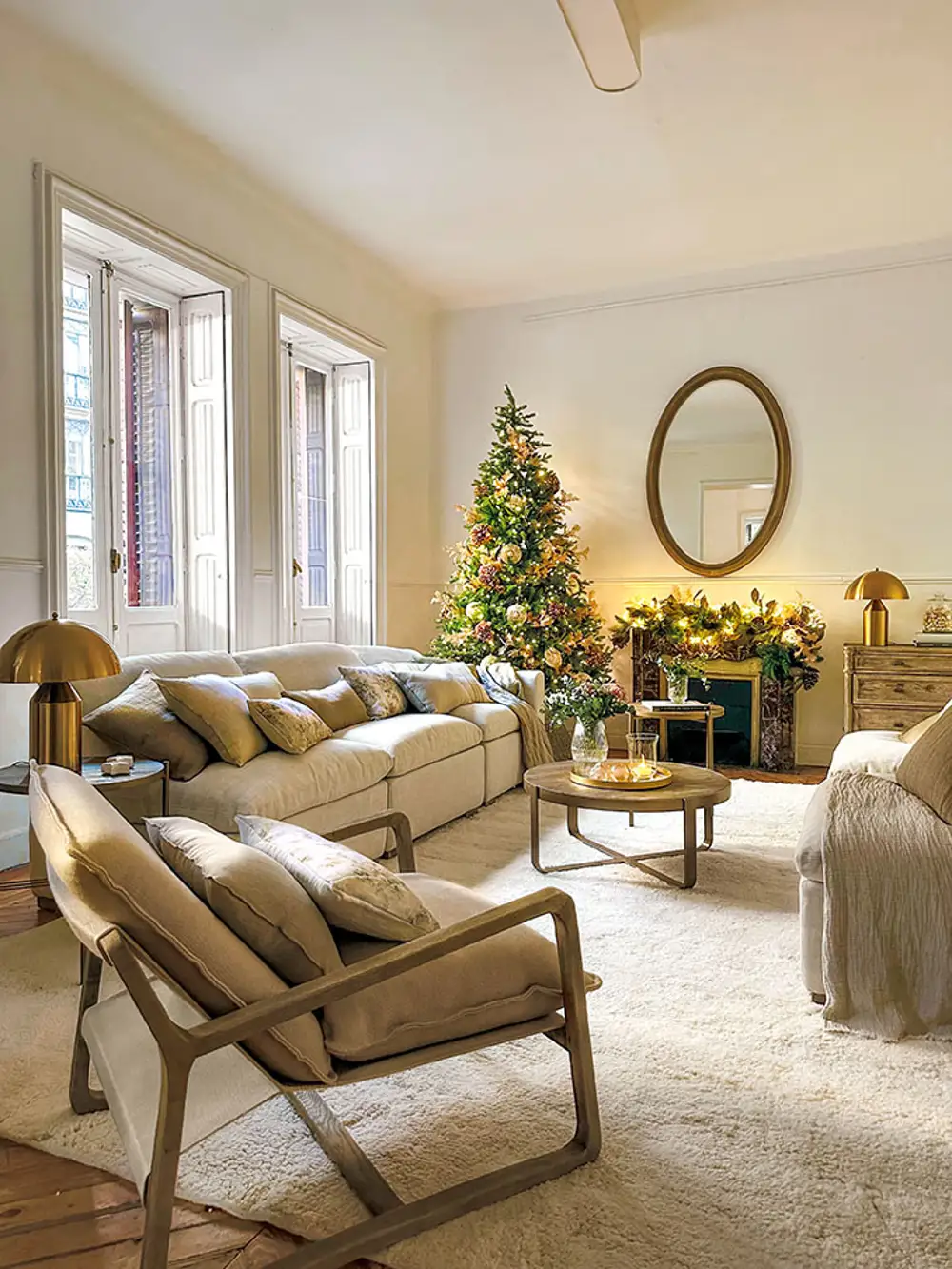 Sala de charlas de La Casa de Navidad de El Mueble