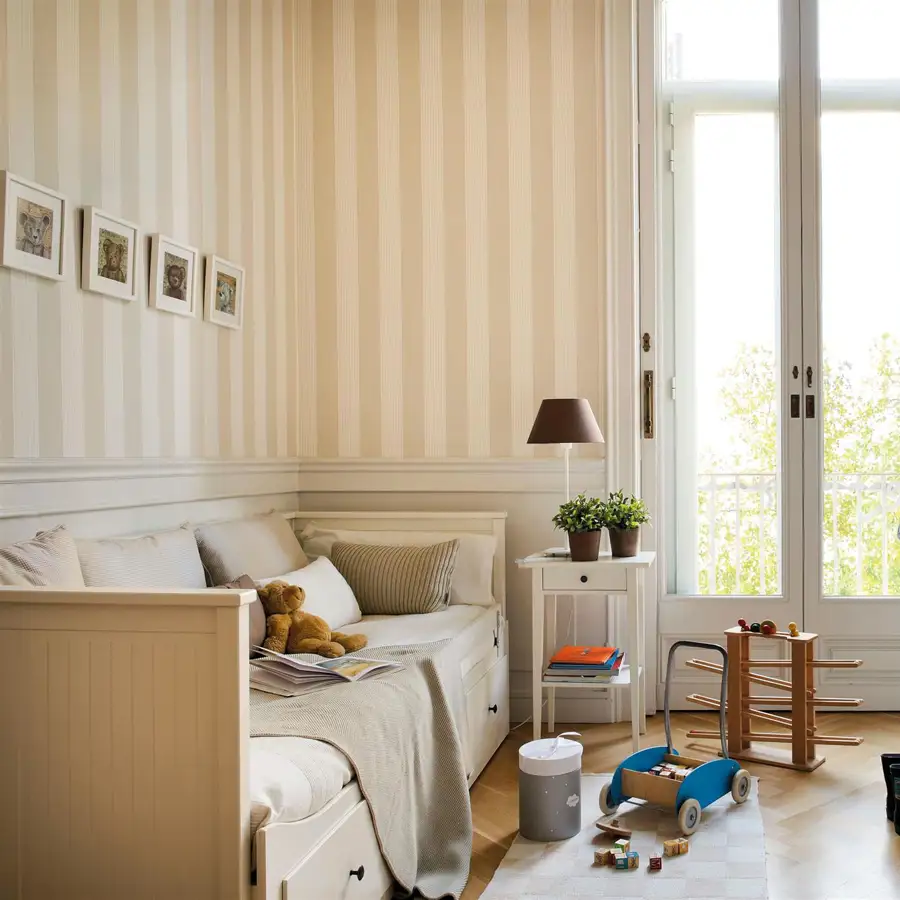 Habitación infantil desorden