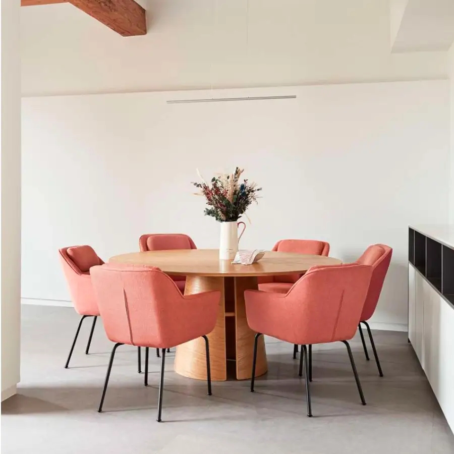 Mesa de comedor en fresno natural de Teulat de venta en Vackart