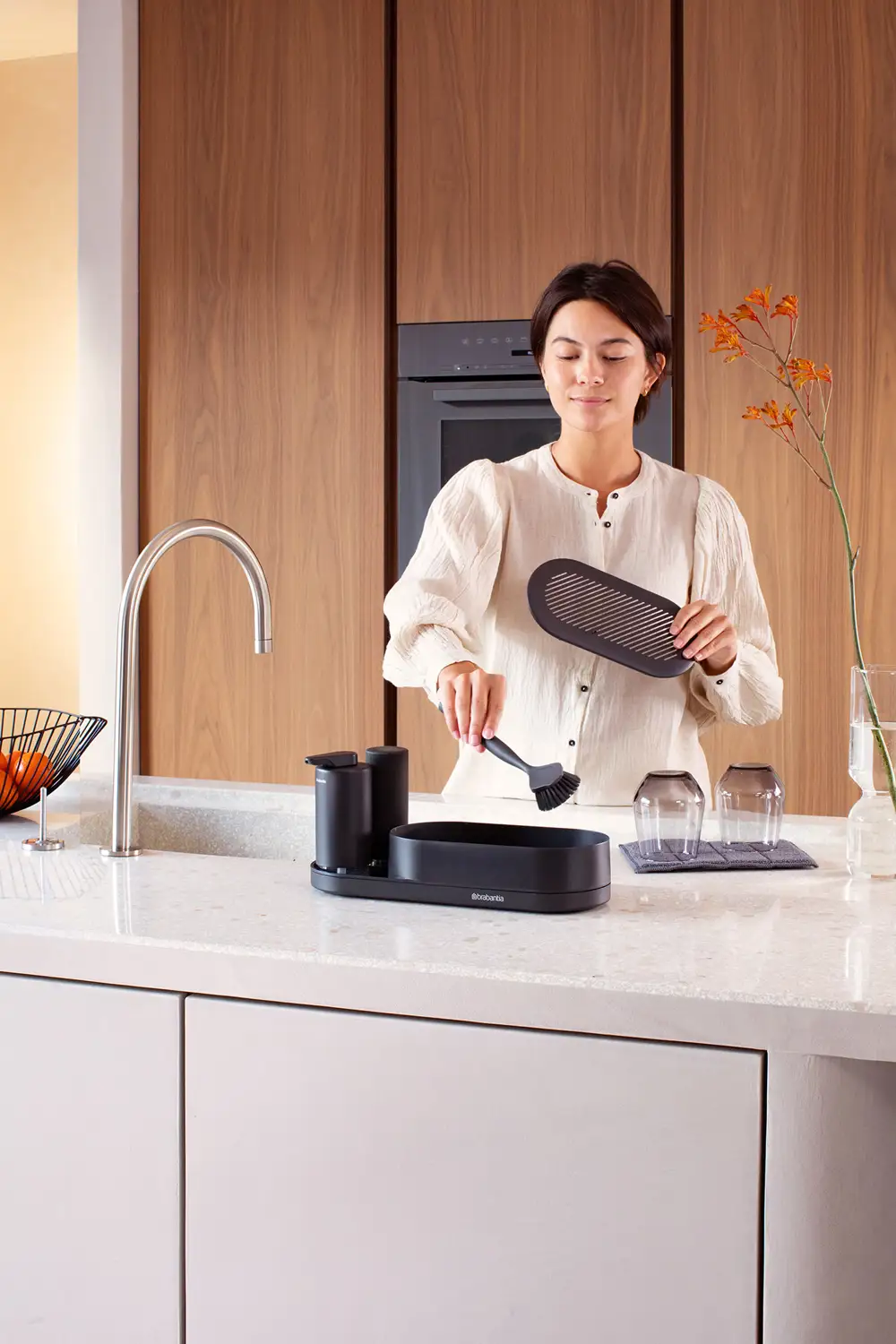 Organizador SinkStyle para la cocina de Brabantia