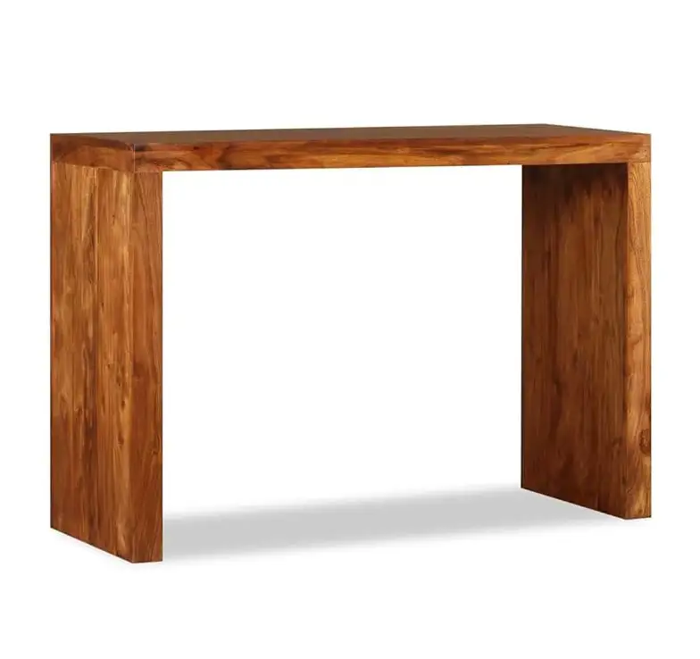 Consola de madera maciza, de Amazon