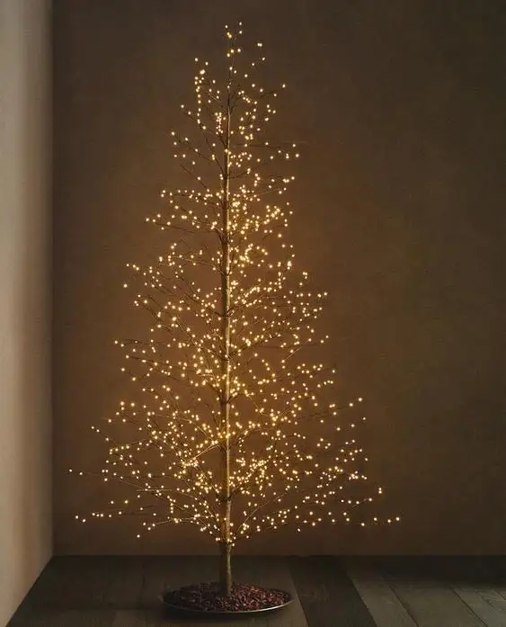 Árbol de Navidad luces