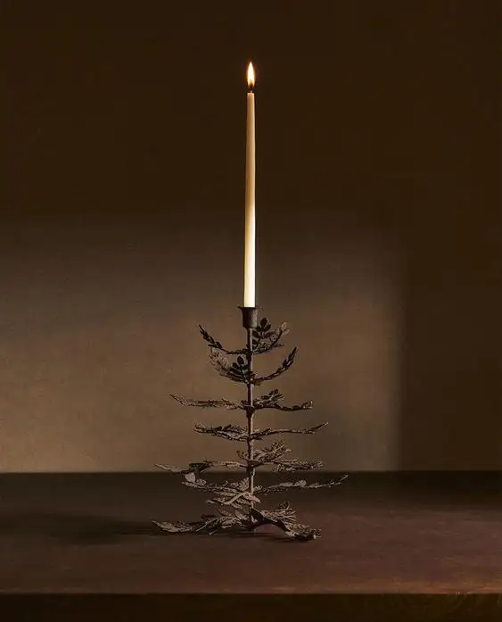 Candelabro navideño