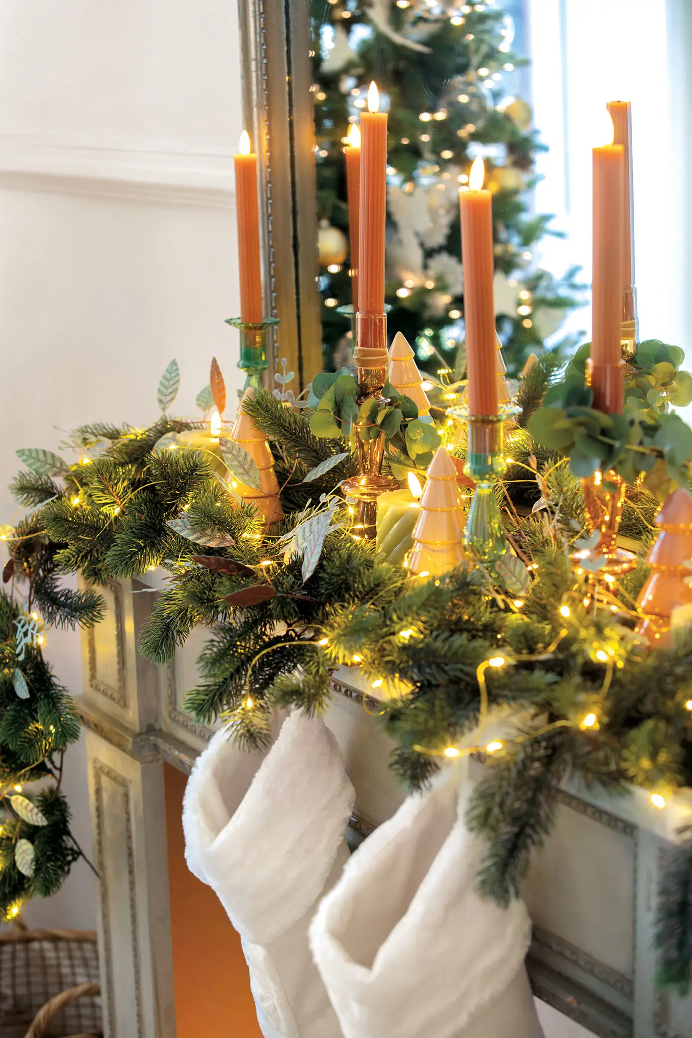 Detalle dormitorio de La Casa de Navidad de El Mueble