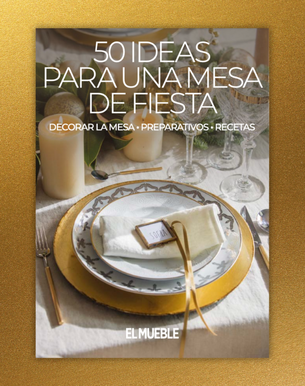 50 ideas para decorar la mesa esta Navidad con el Ebook de El Mueble, ¡Descárgatelo GRATIS!