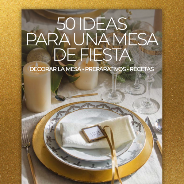 50 ideas para decorar la mesa esta Navidad con el Ebook de El Mueble, ¡Descárgatelo GRATIS!