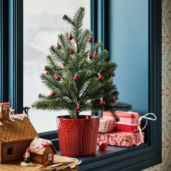 7 arbolitos de Navidad de IKEA (desde 1€): pequeños, bonitos y no ocupan espacio