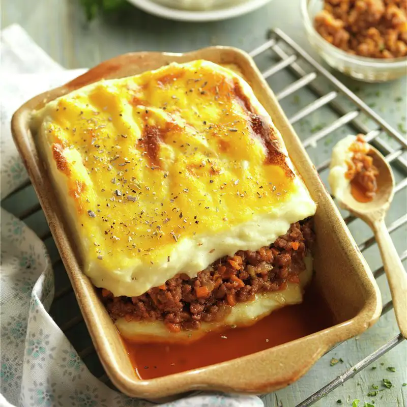 Pastel de carne y patata