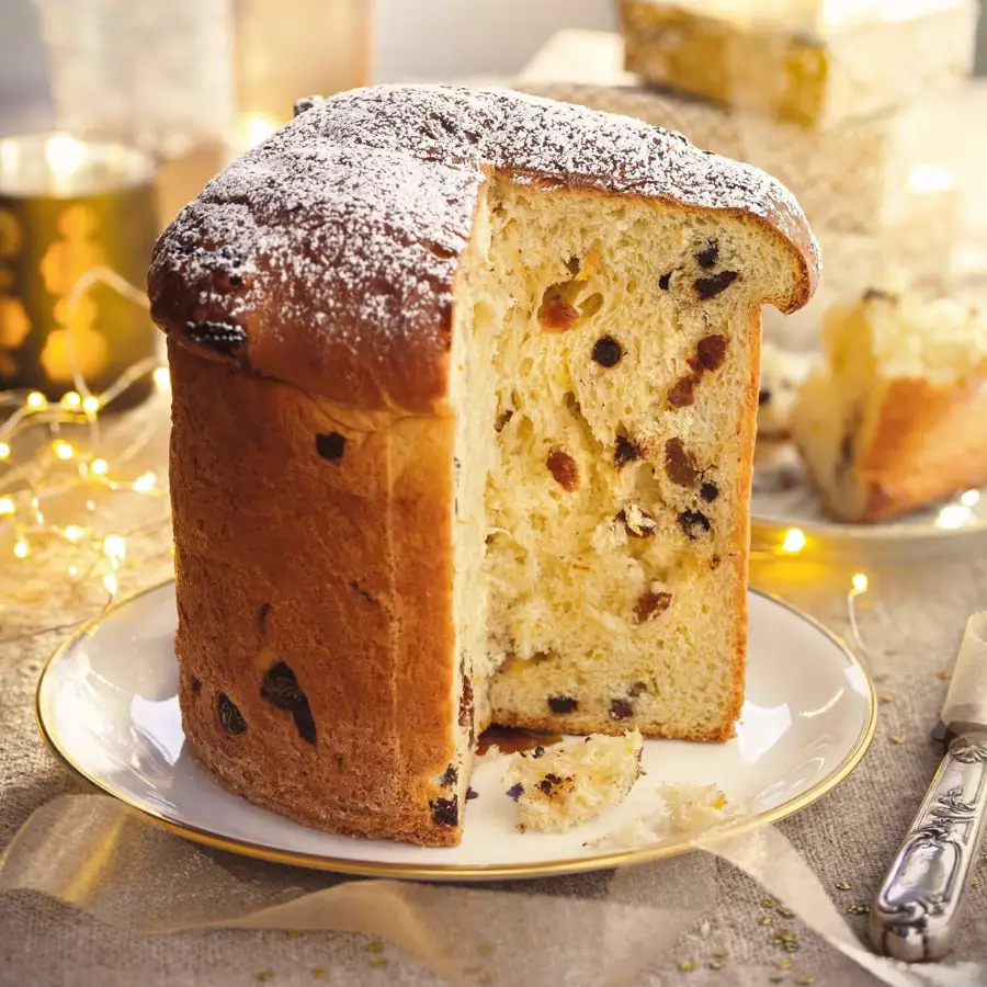 Receta fácil de panettone sin masa madre