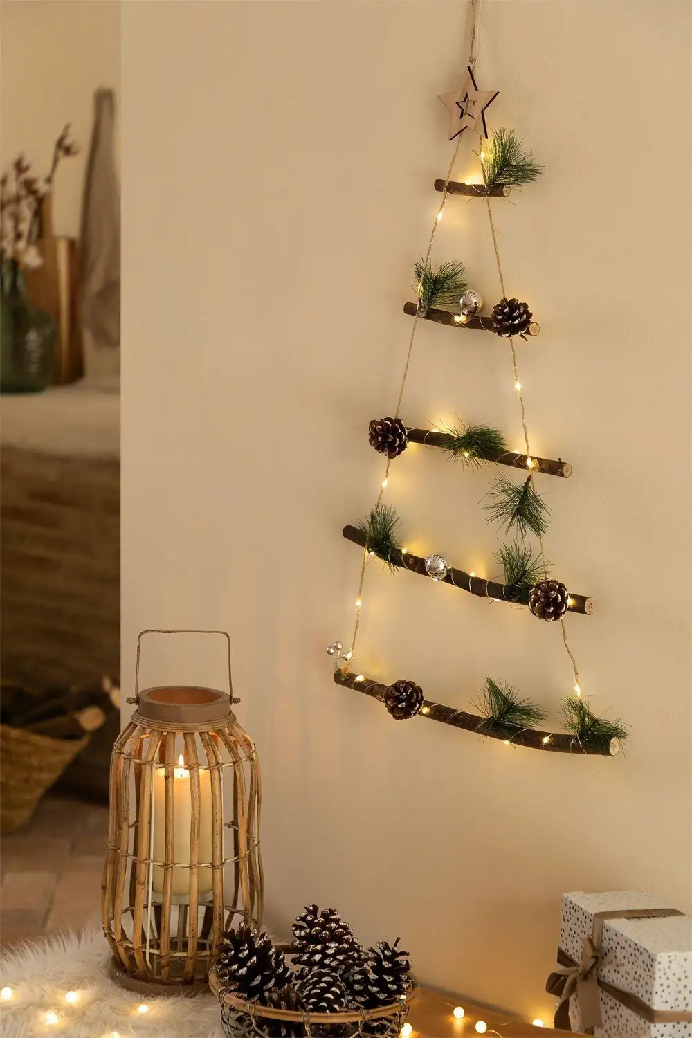 Árbol de navidad de pared 